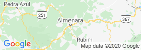 Almenara map